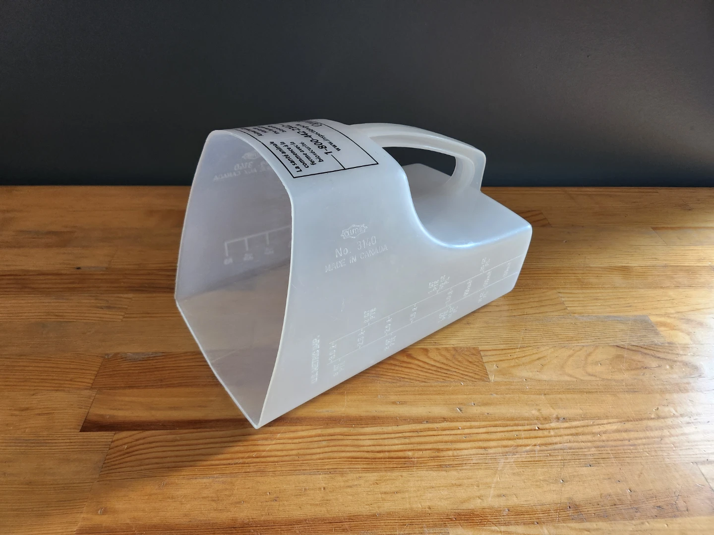 Measuring Scoop Pitcher Plastic 3L - photo 2