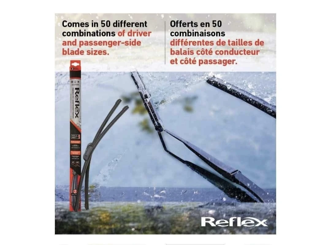 Brand New Reflex Perfect Fit All Season Wiper Blades, 2-pk - photo 5