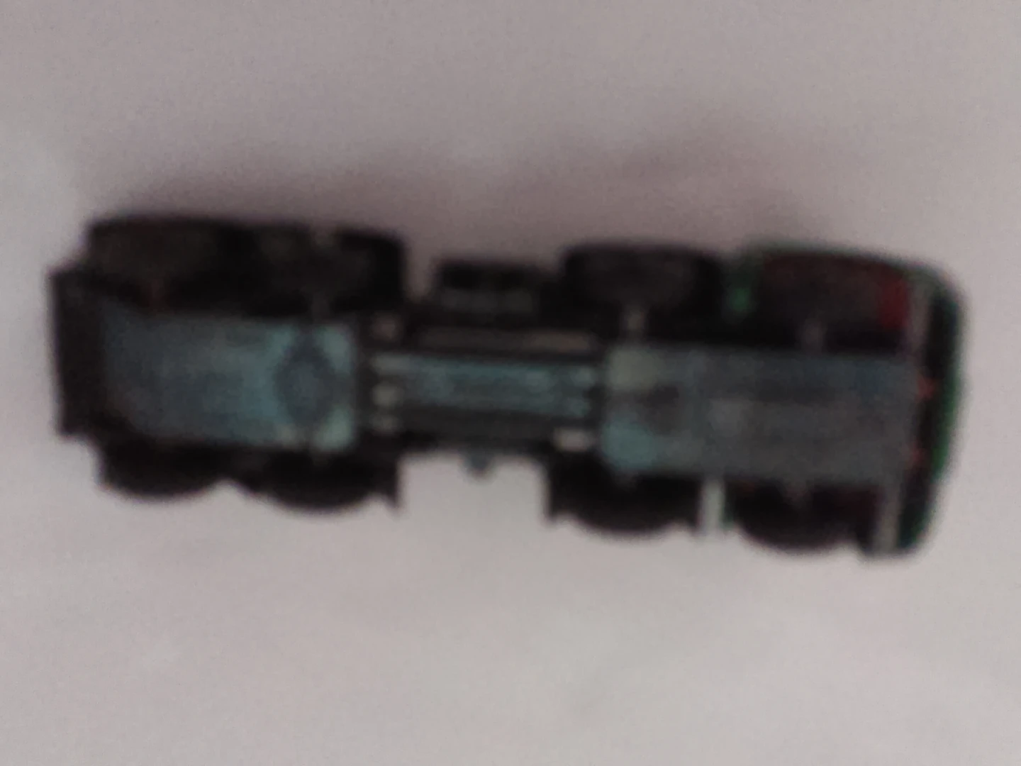 Vintage Green Diecast Toy Semi Truck - photo 5