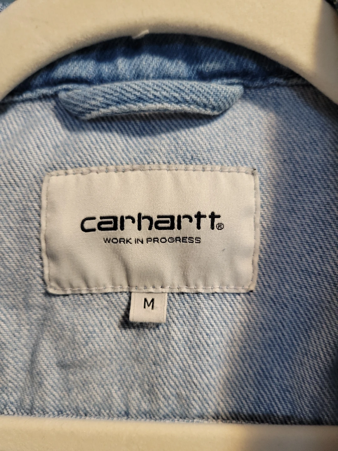 Carhartt WIP Denim Vest Light Wash - photo 3
