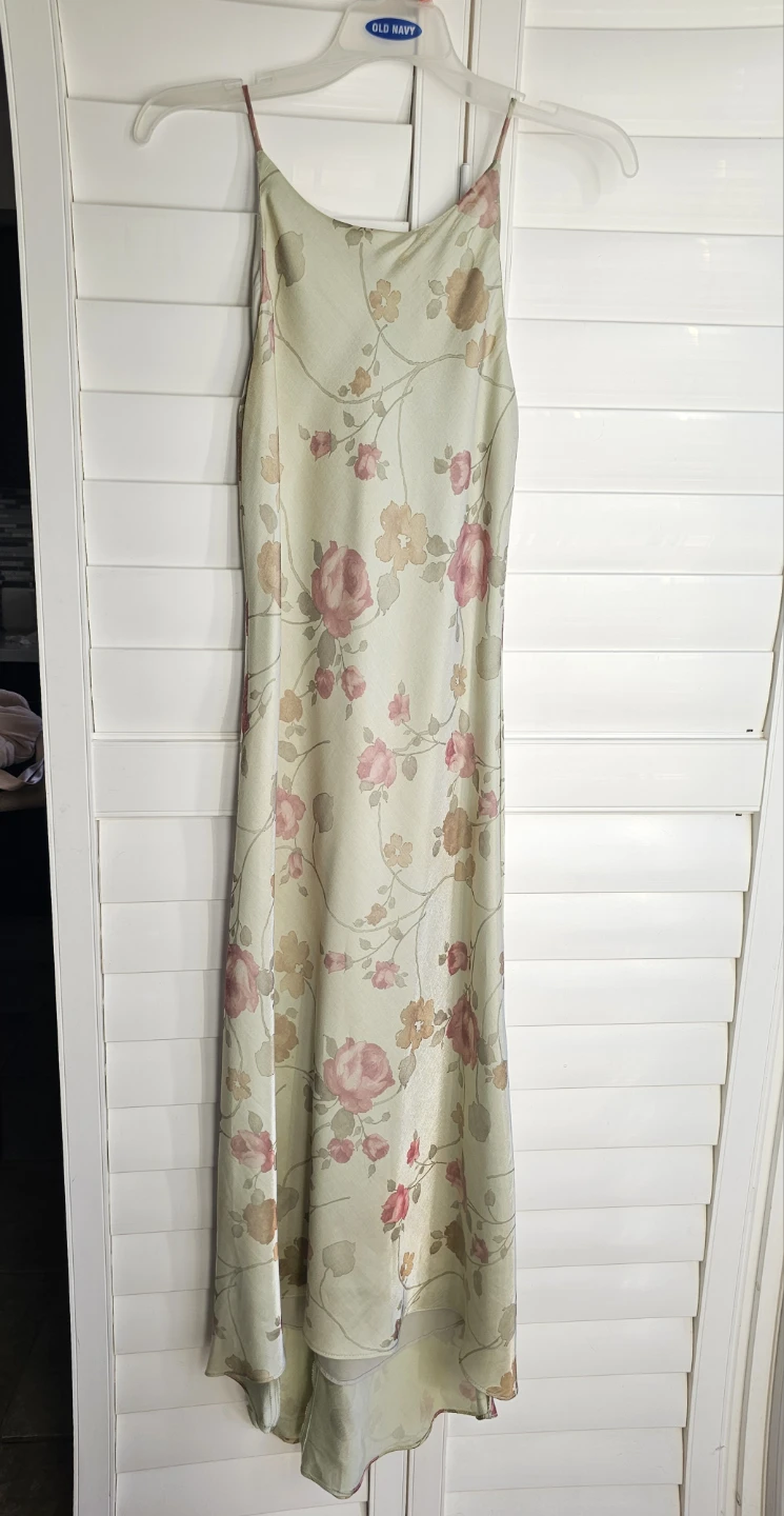 Algo Floral Dress Petite Size 2