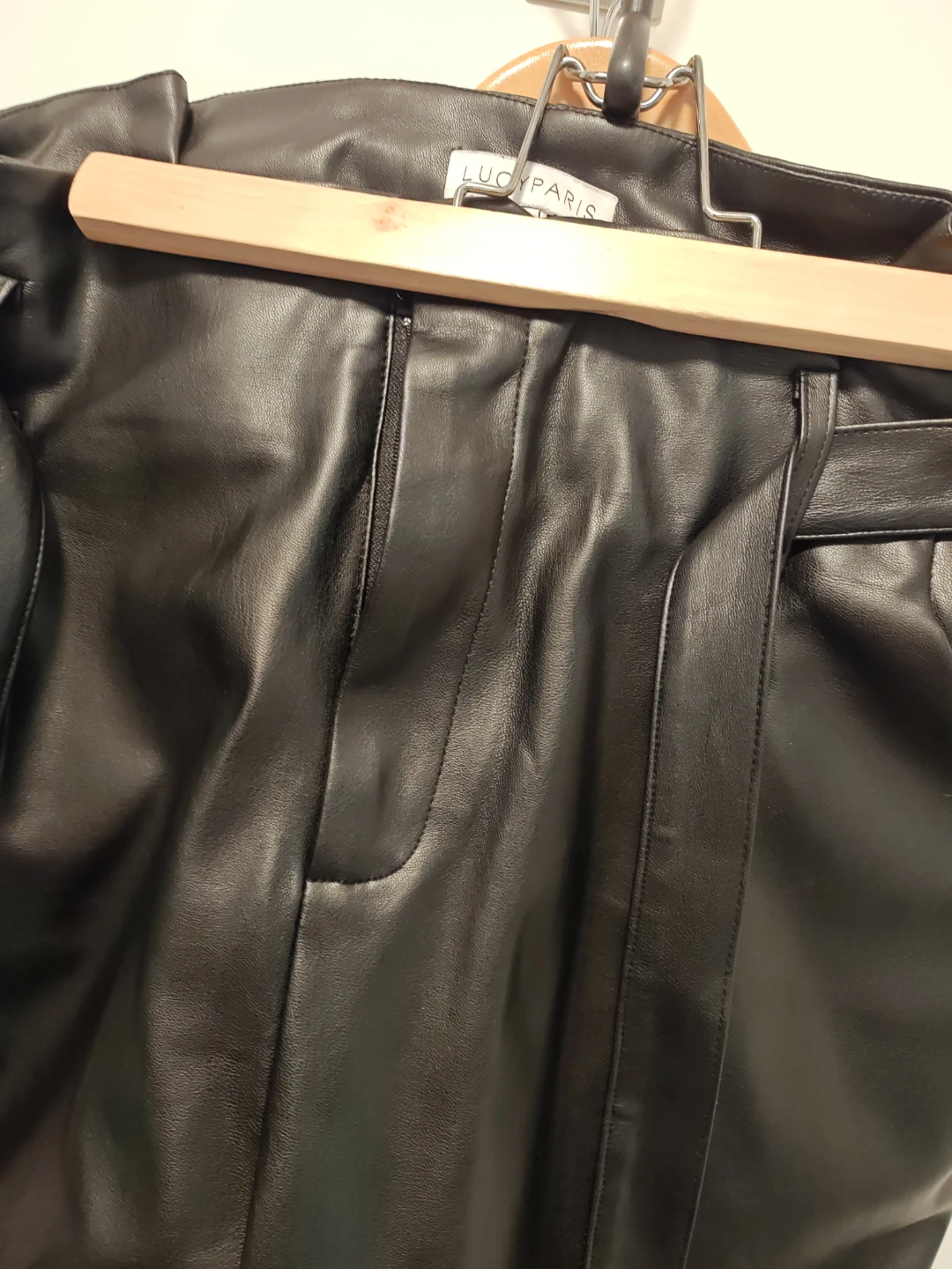 Lucy Paris Women's Black Trousers Size M - photo 3