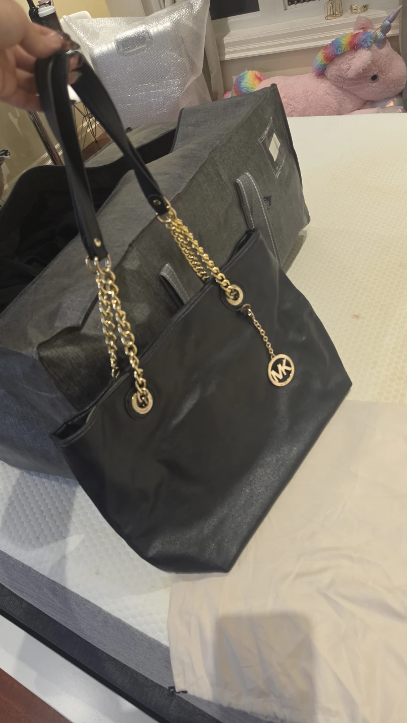 Michael Kors Black Tote Bag