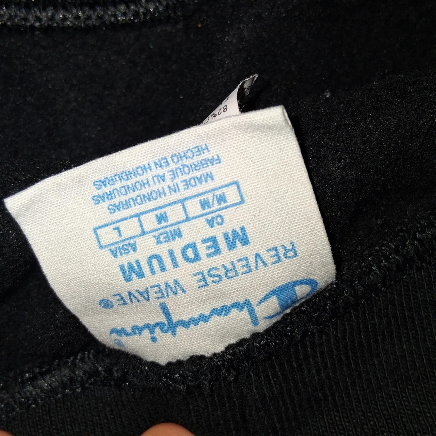 Champion Reverse Weave Sweatpants Black Medium - photo 4