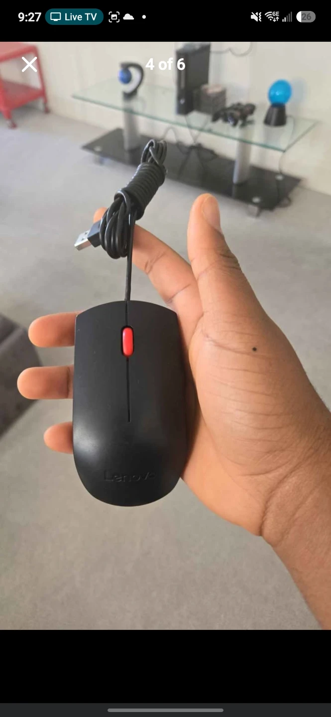 Lenovo Wired Keyboard and Mouse Combo - photo 3