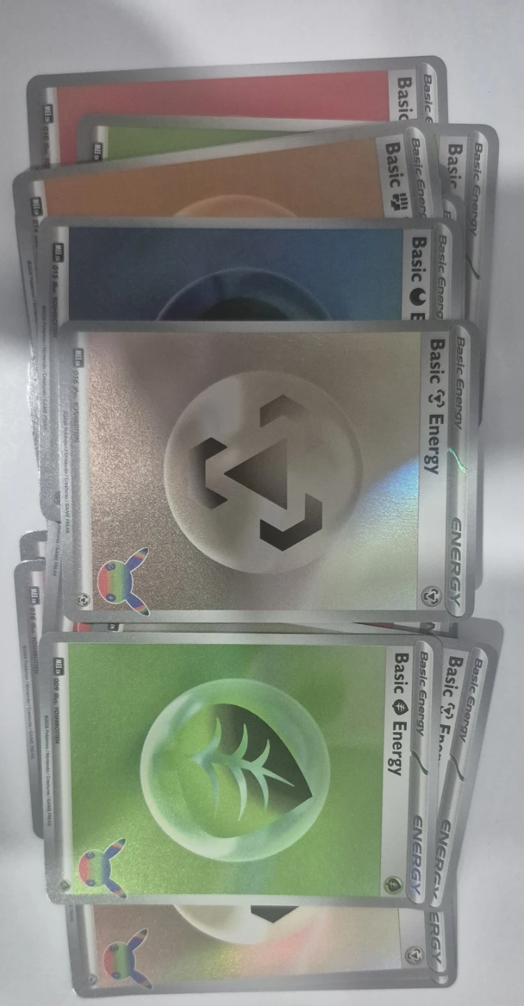 30th anniversary Pokémon Basic Energy Cards