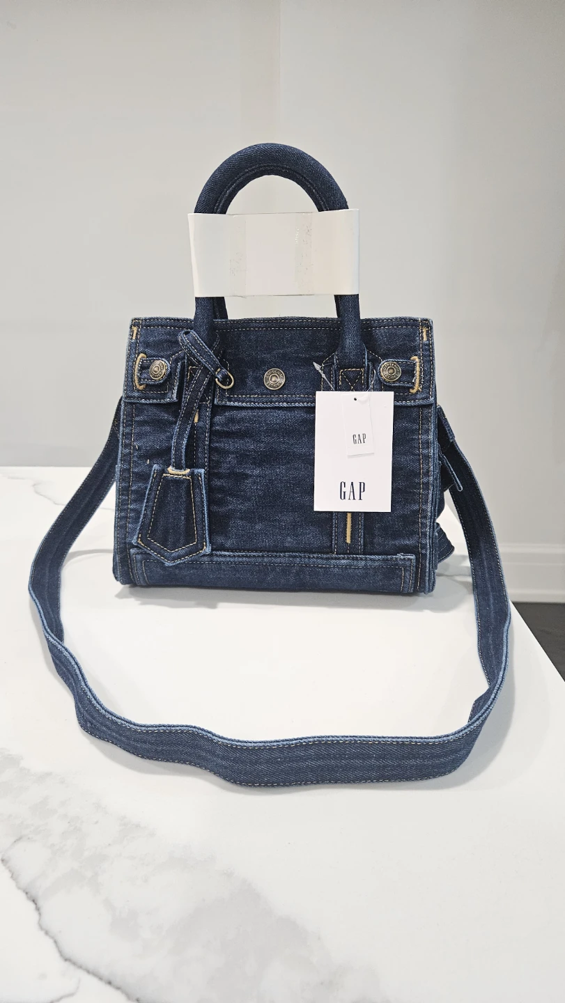 GAP (5) Five Pocket Denim Small Bag Dark Wash By Reed Krakoff