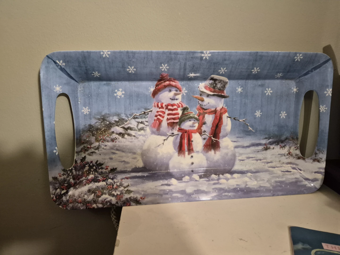 Christmas tray