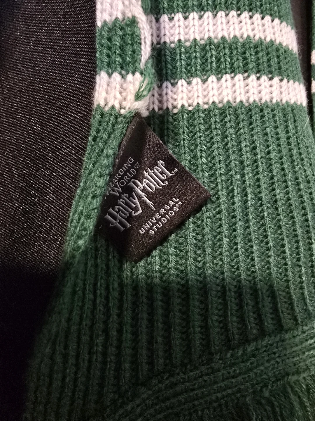 Harry Potter Slytherin Scarf and Glove Set - photo 3