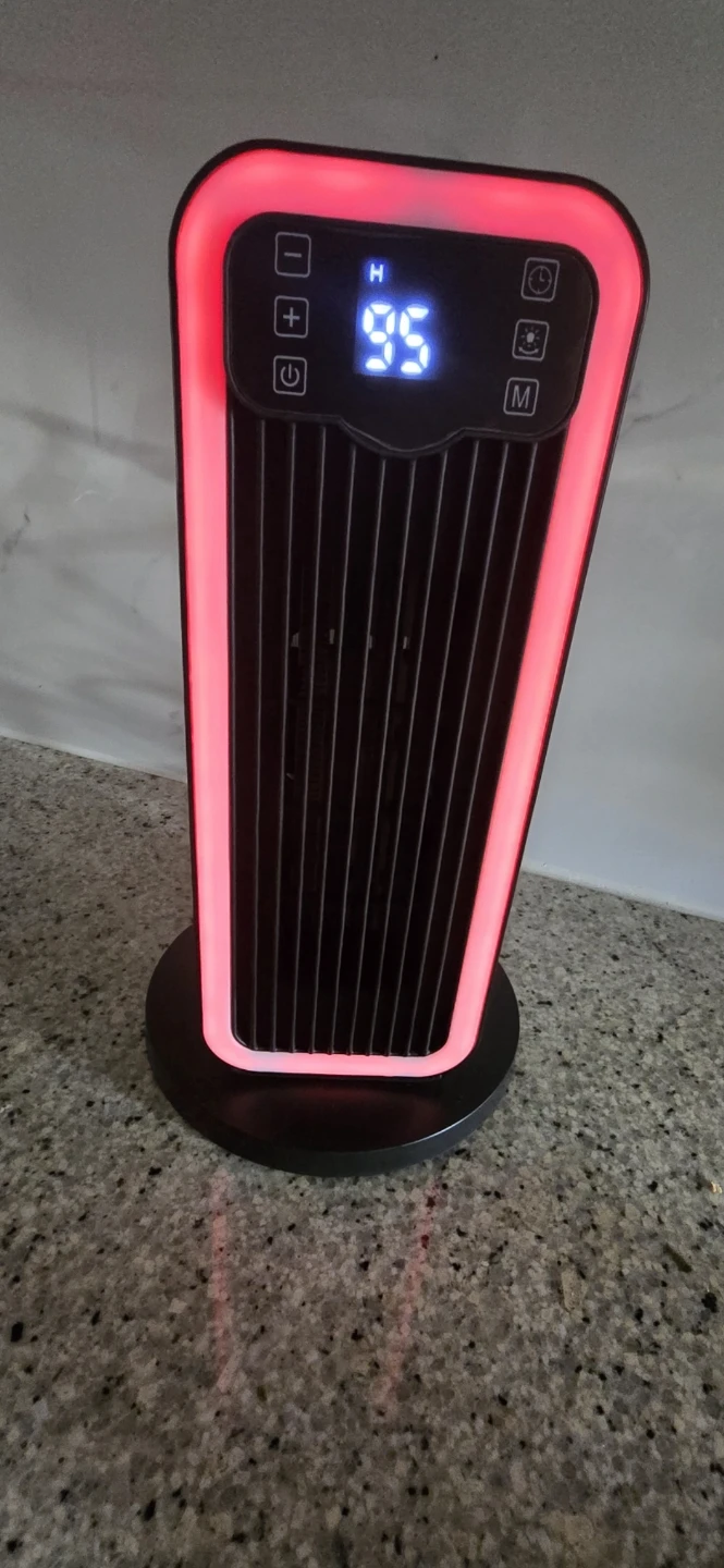 Portable LED Electric Tower Heater - photo 5