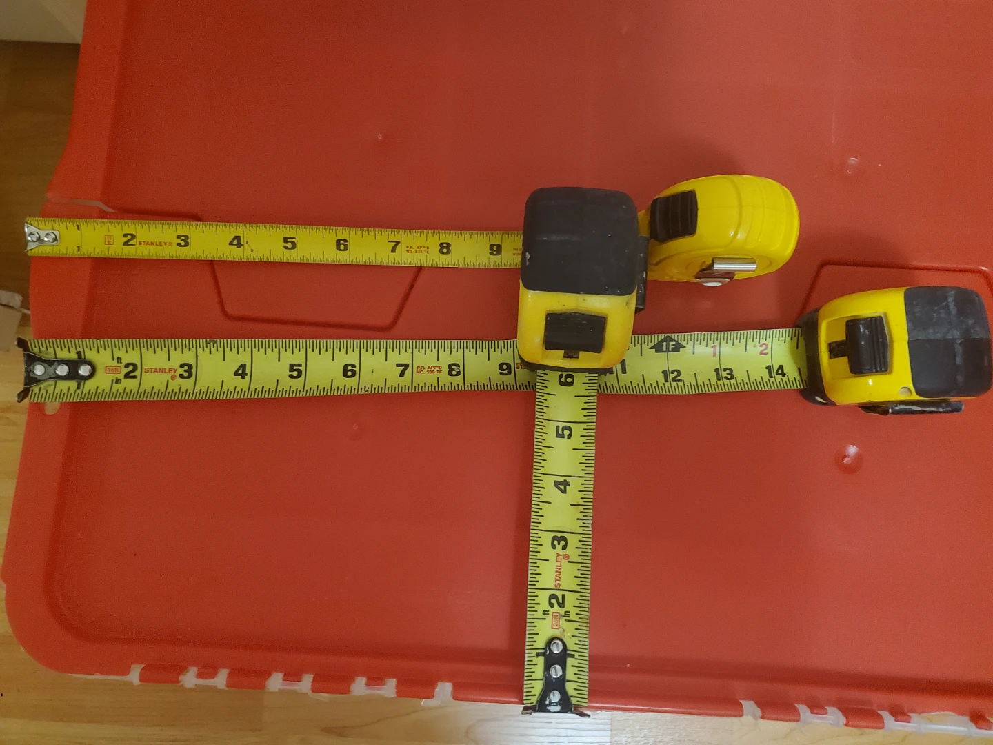 Set of 3 Stanley Tape Measures - photo 3
