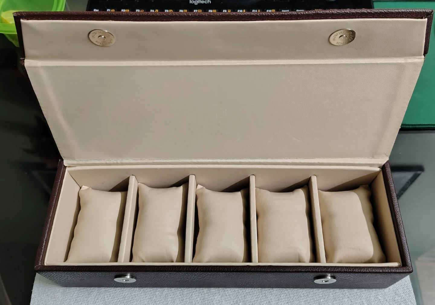 Hard Craft 5-Slot Brown Watch Case - photo 5