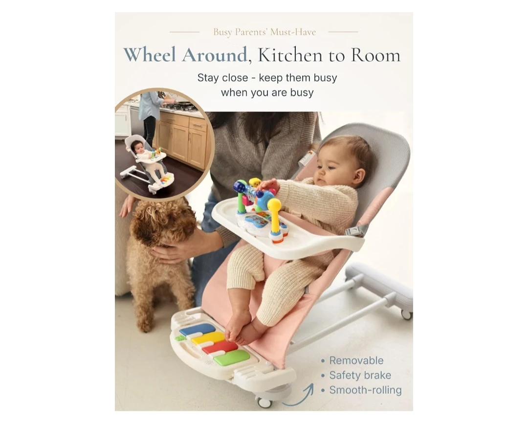 Cuddo Baby Versatile Bouncer and Activity Chair - photo 2