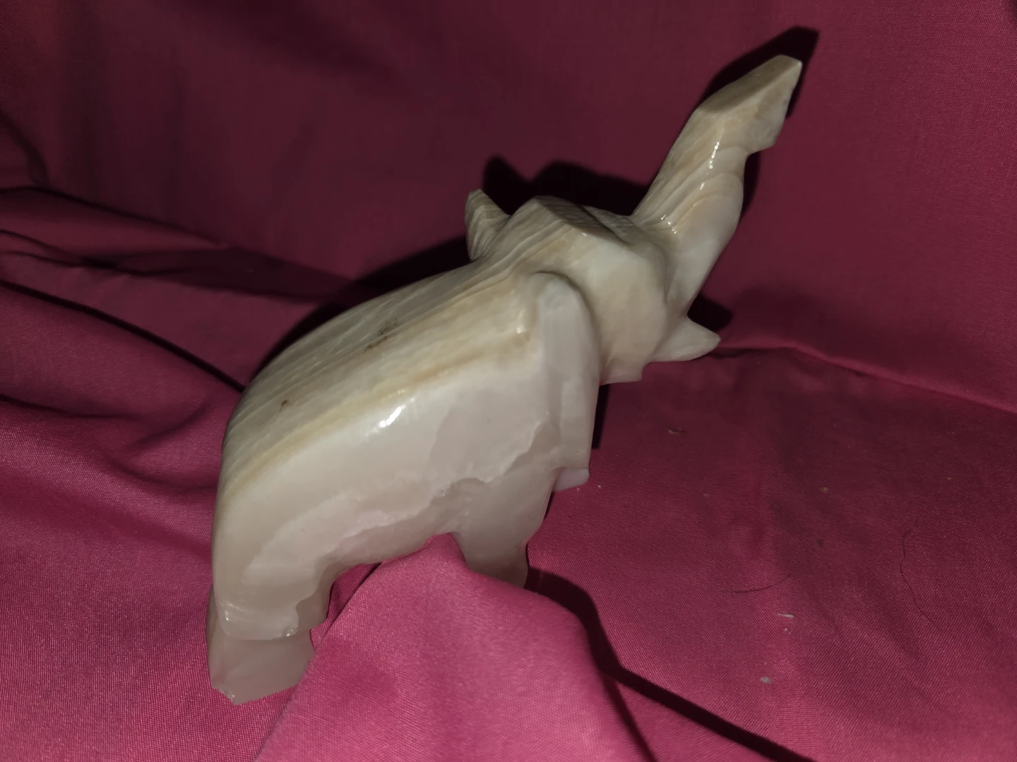 Hand carved Onyx elephant (made in mexico) - photo 2