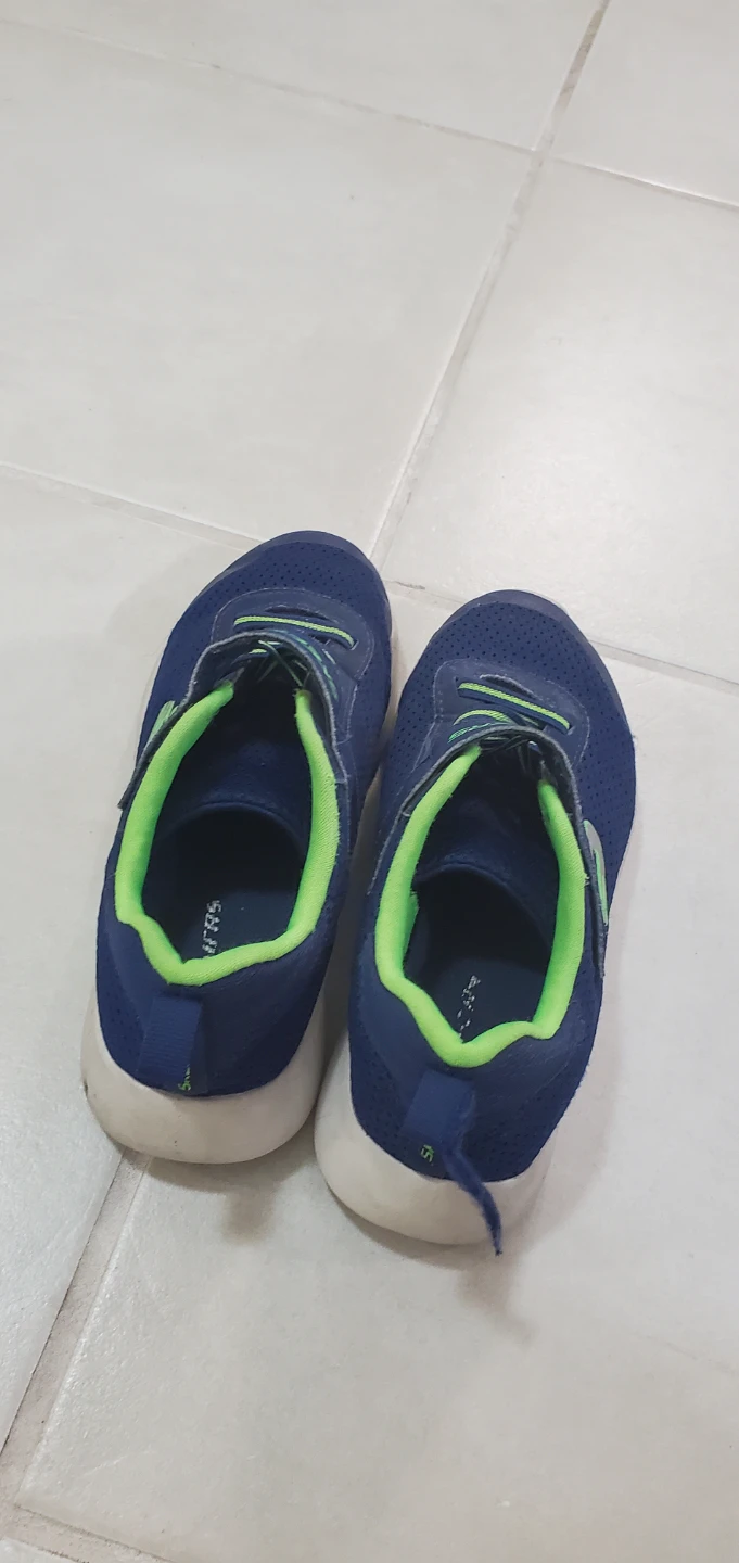 Skechers Kids Runners Blue/Green - photo 4