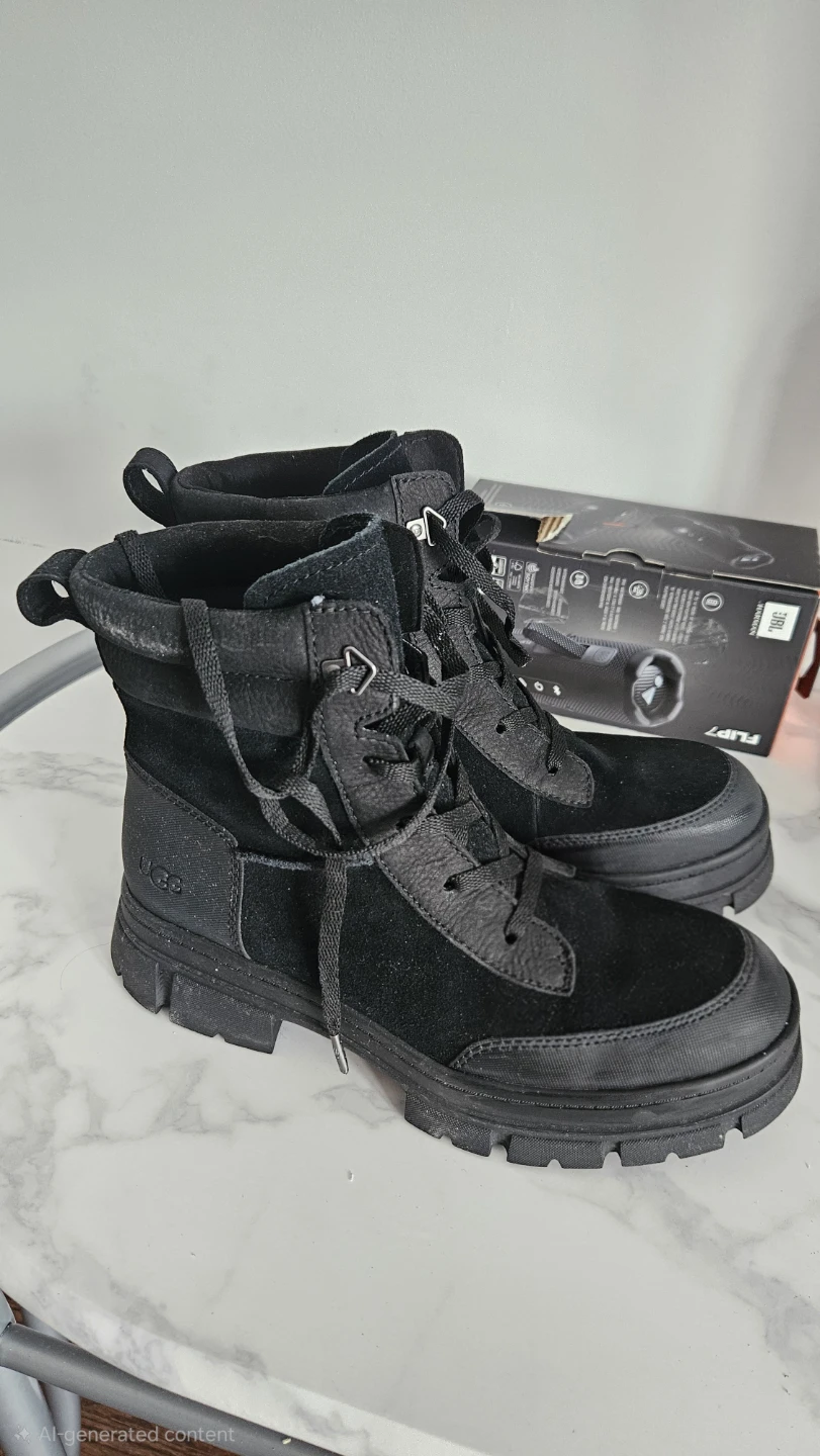 UGG Ashton Weatherized Lace Up Boot for Women - Size 9 - photo 2