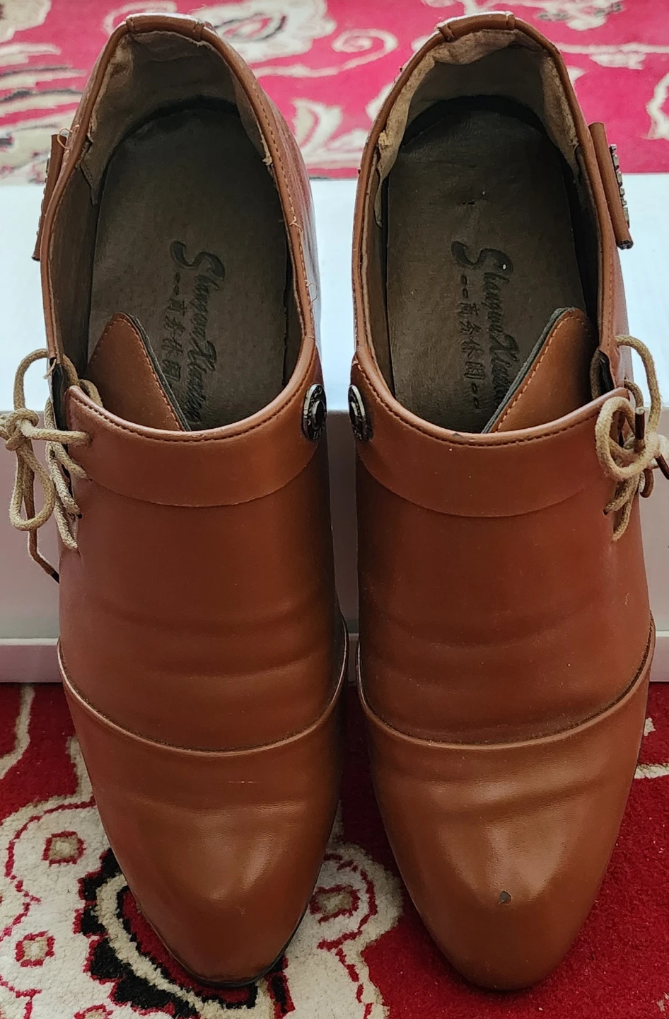 Men's Light Brown / Tan Casual Loafers / Dress Shoes – Size 41 - photo 5