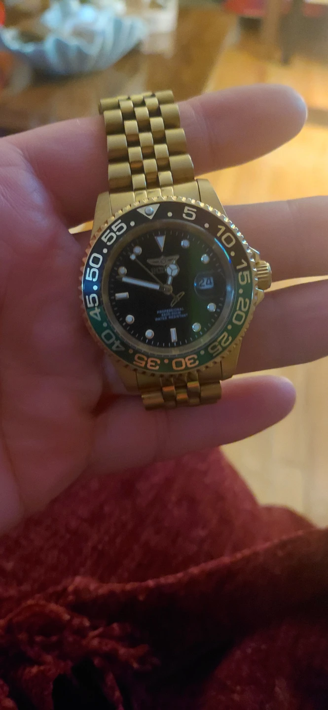 Invicta Professional Gold Tone Watch