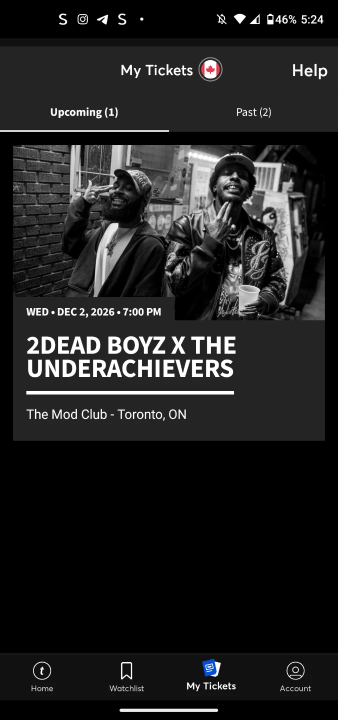 2Dead Boyz x The Underachievers Concert Ticket