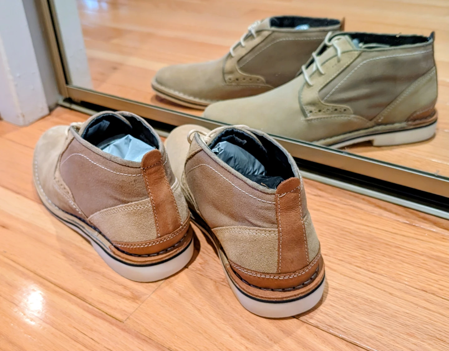 Steve Madden Hotshot 2-Tone Brown Chukka Boots - photo 2