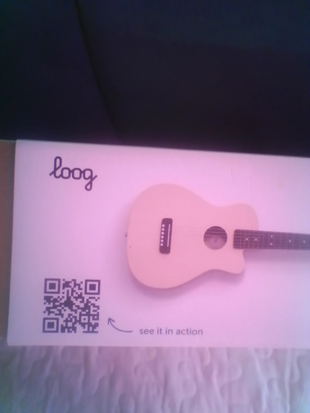 Loog Pro 6 Acoustic Guitar Natural - photo 3