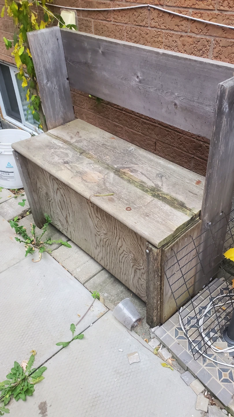 Wooden Storage Bench - photo 3