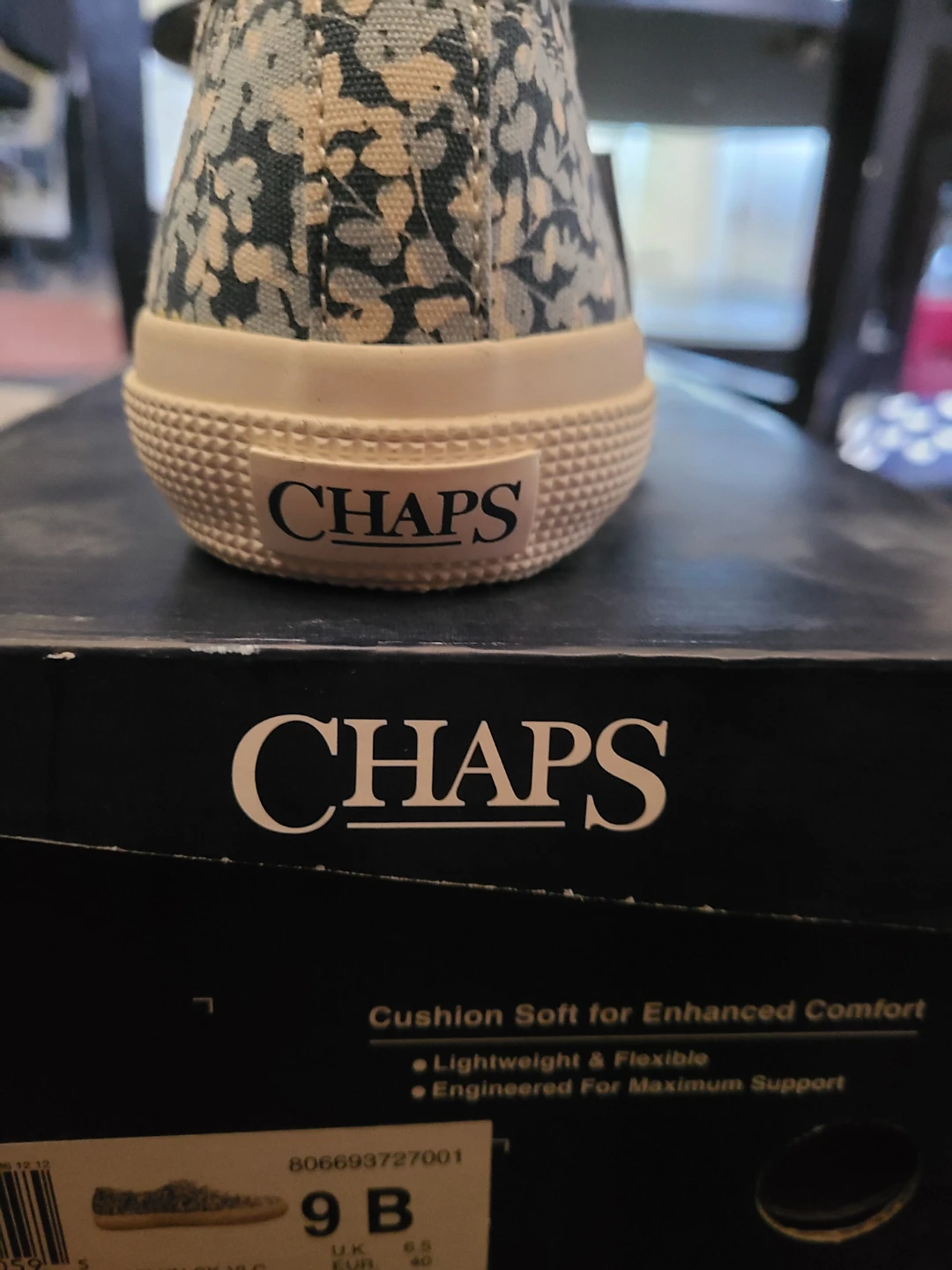 Chaps Caelyn Floral Sneakers Size 9 B - photo 2