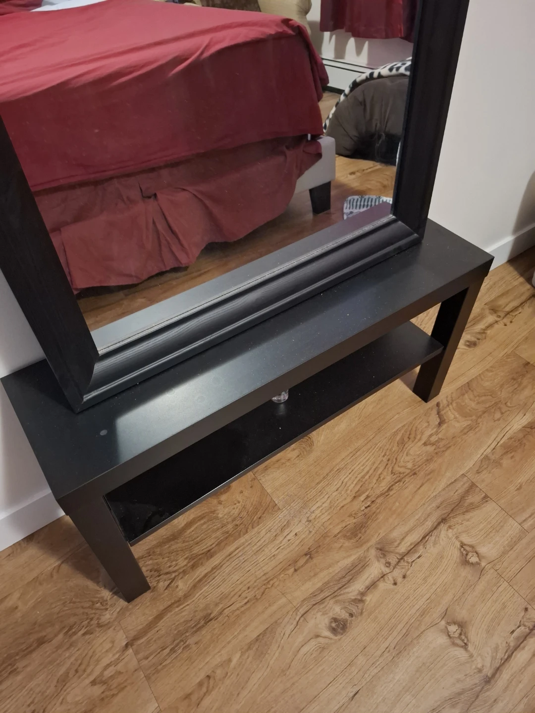 IKEA Mirror, Bench and Candle Sconces - photo 2
