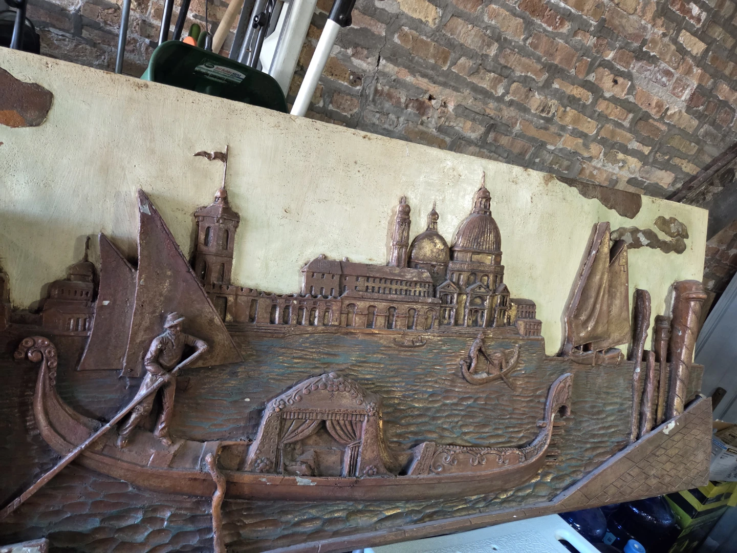 Venetian Scene Relief Wall Art - photo 2
