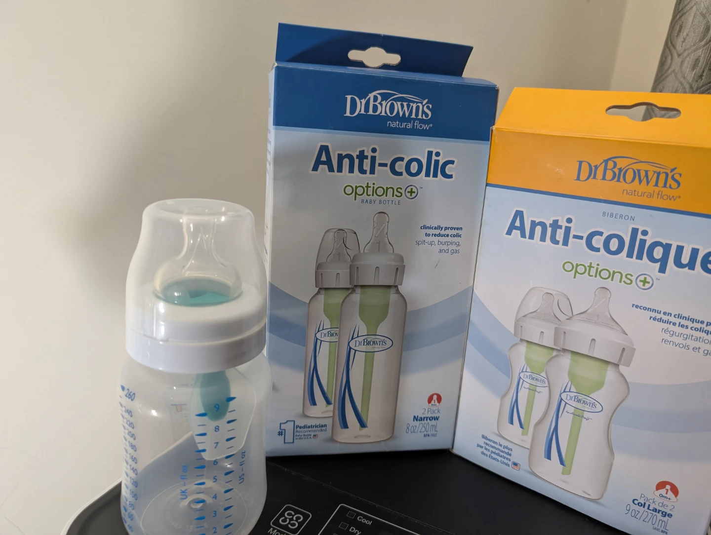 Dr. Brown's Options+ Anti-Colic Baby Bottles