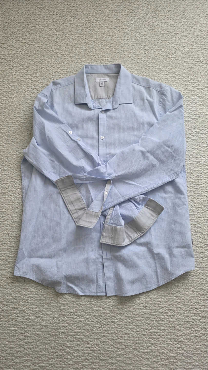 Calvin Klein Long Sleeve Shirt (Size Large) - photo 4