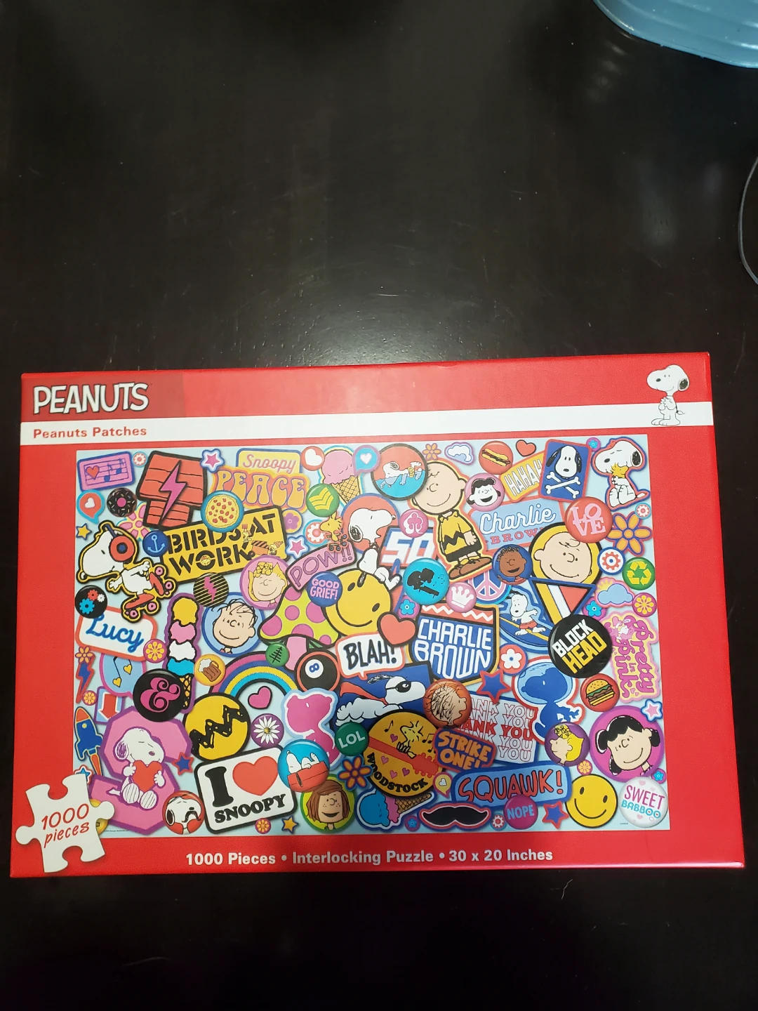 Peanuts Patches 1000 Piece Jigsaw Puzzle