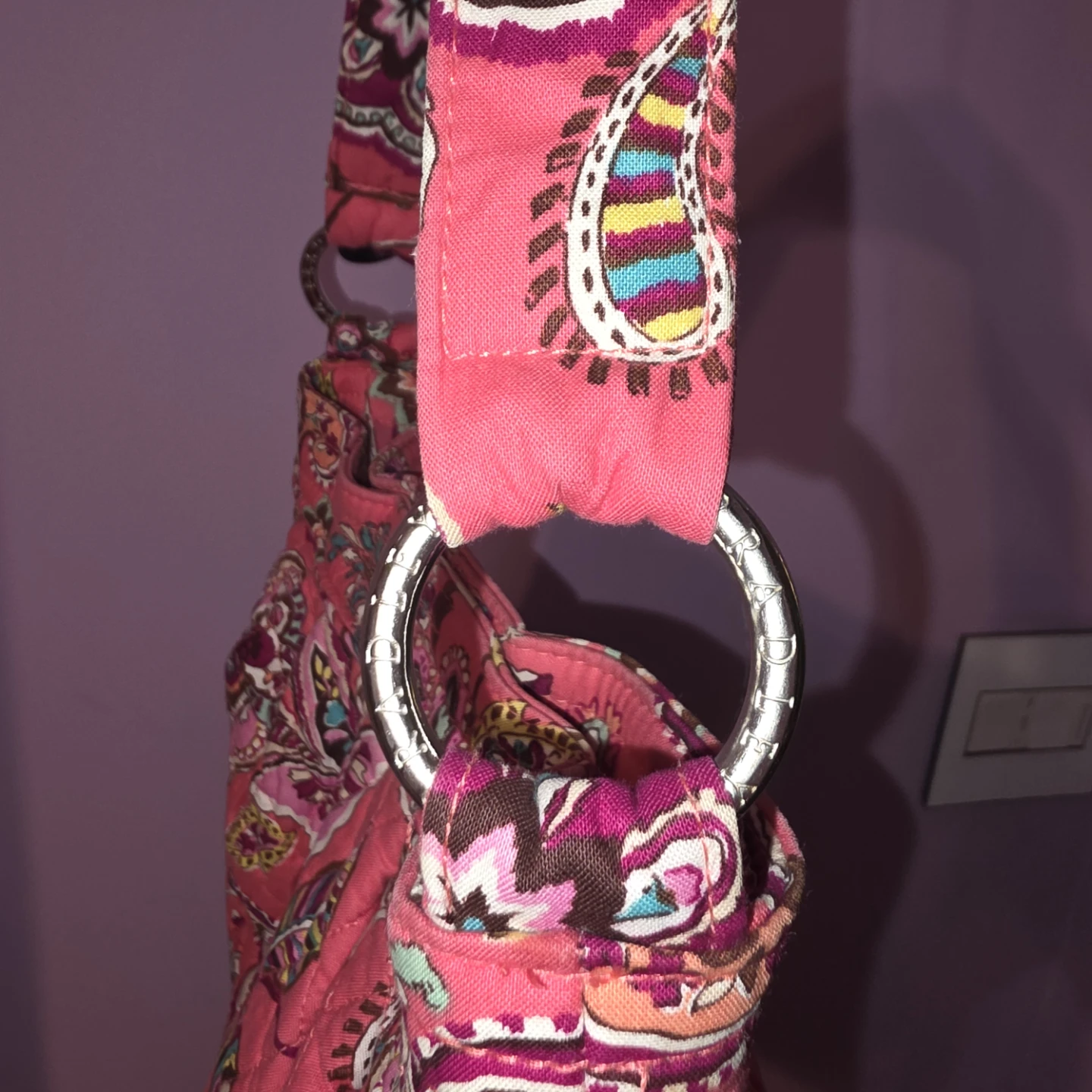 Vera Bradley Quilted Floral Shoulder Bag - photo 4