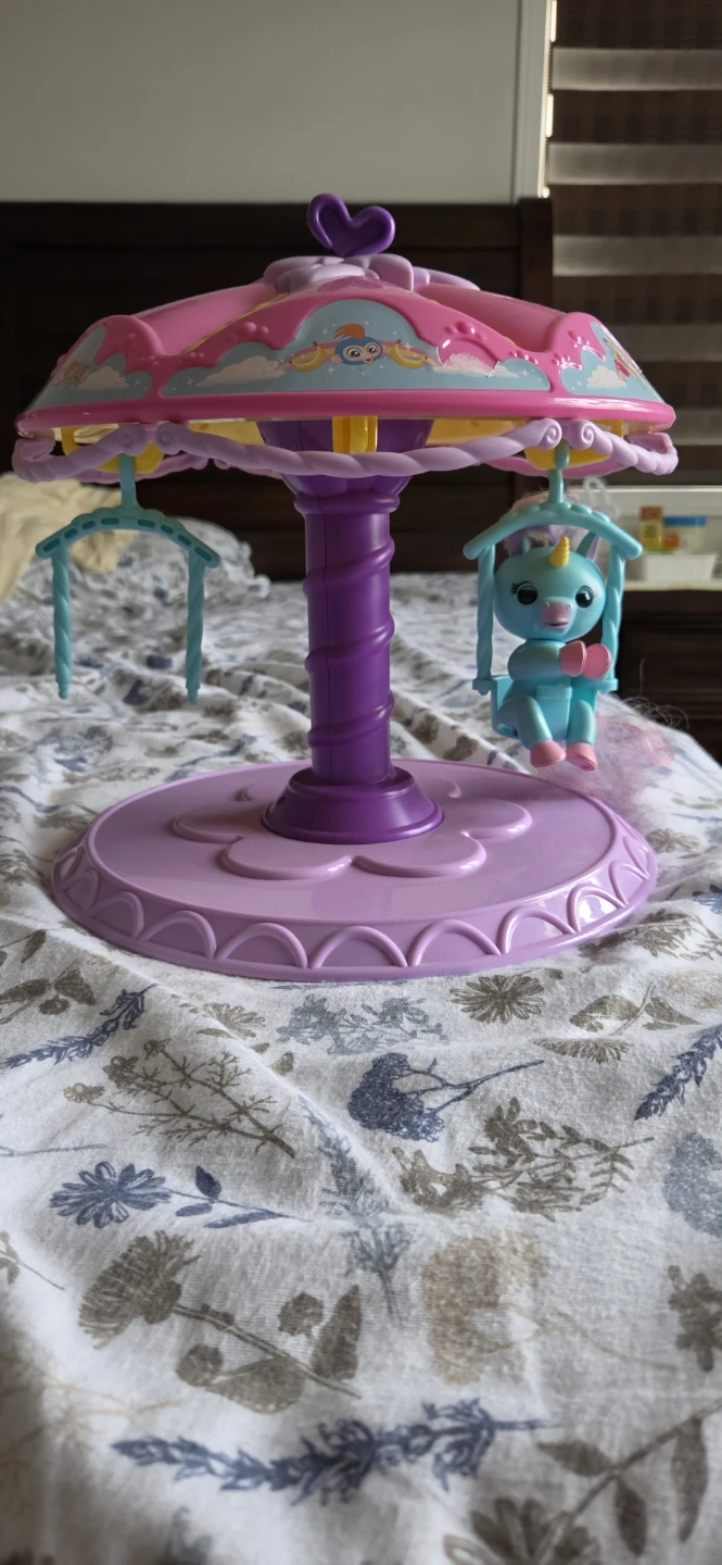 Live Pets unicorn carousel toy