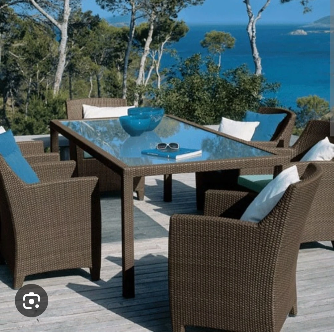2 Dedon Barcelona lounge chair