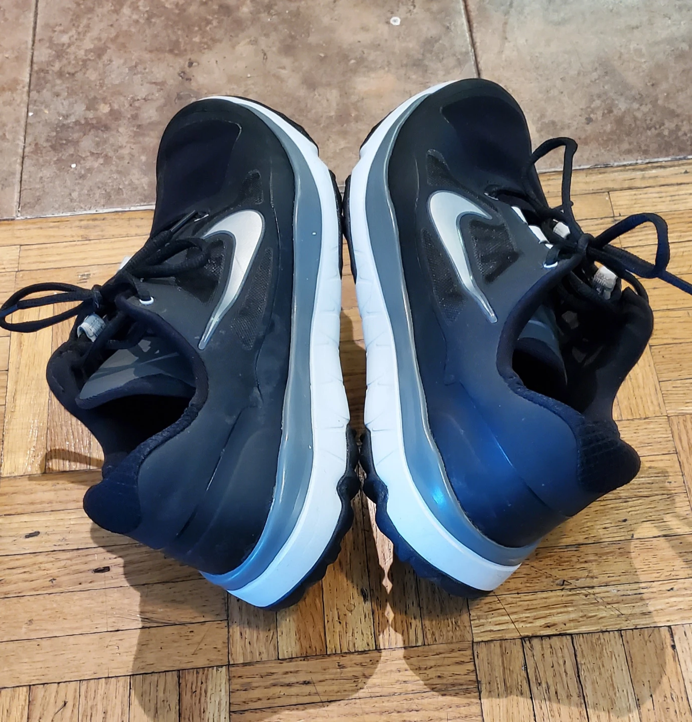 Men's Original Nike  Black Shoes Size 11 - photo 4