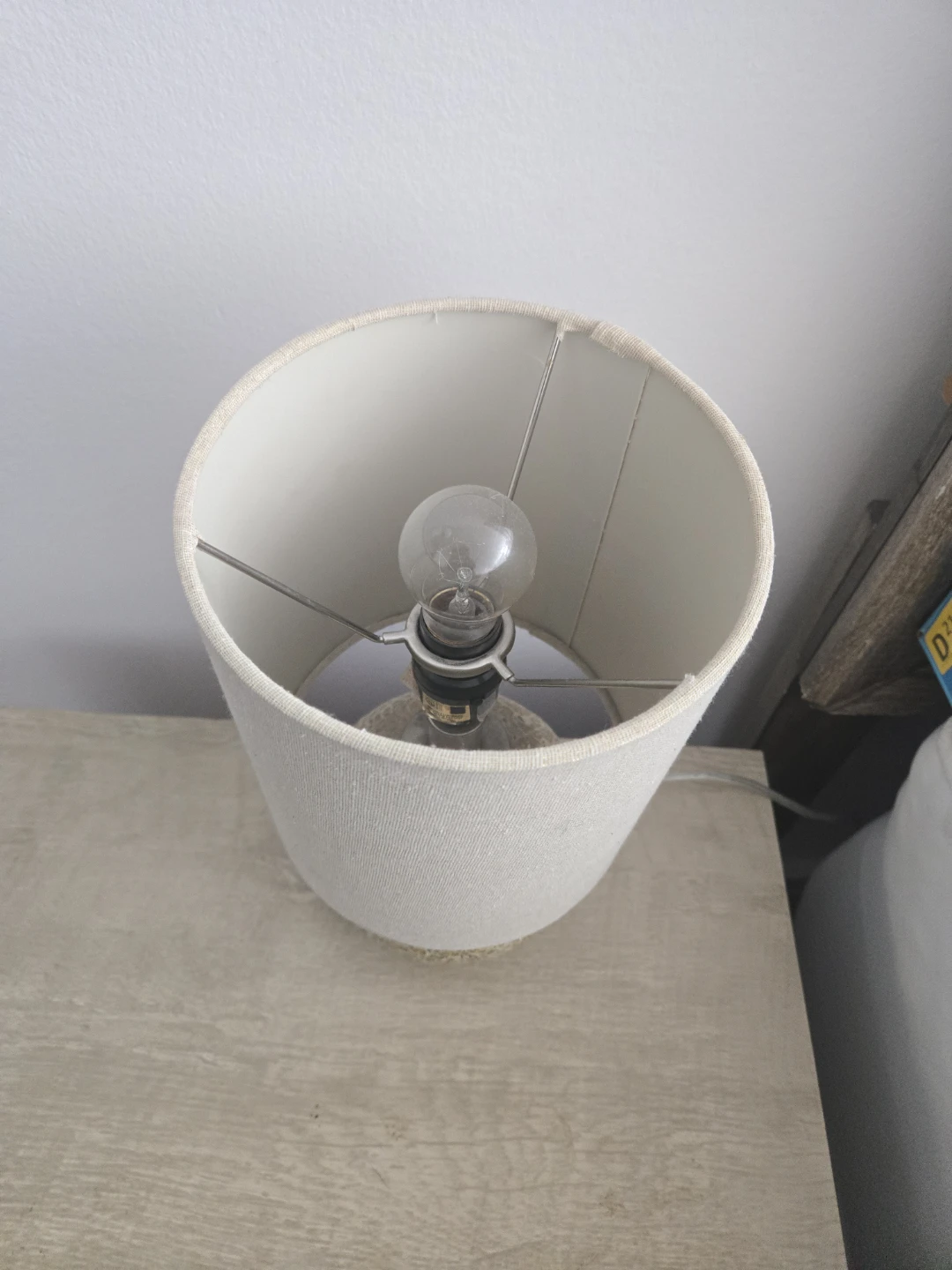 Table Lamp with Mosaic Glass Base