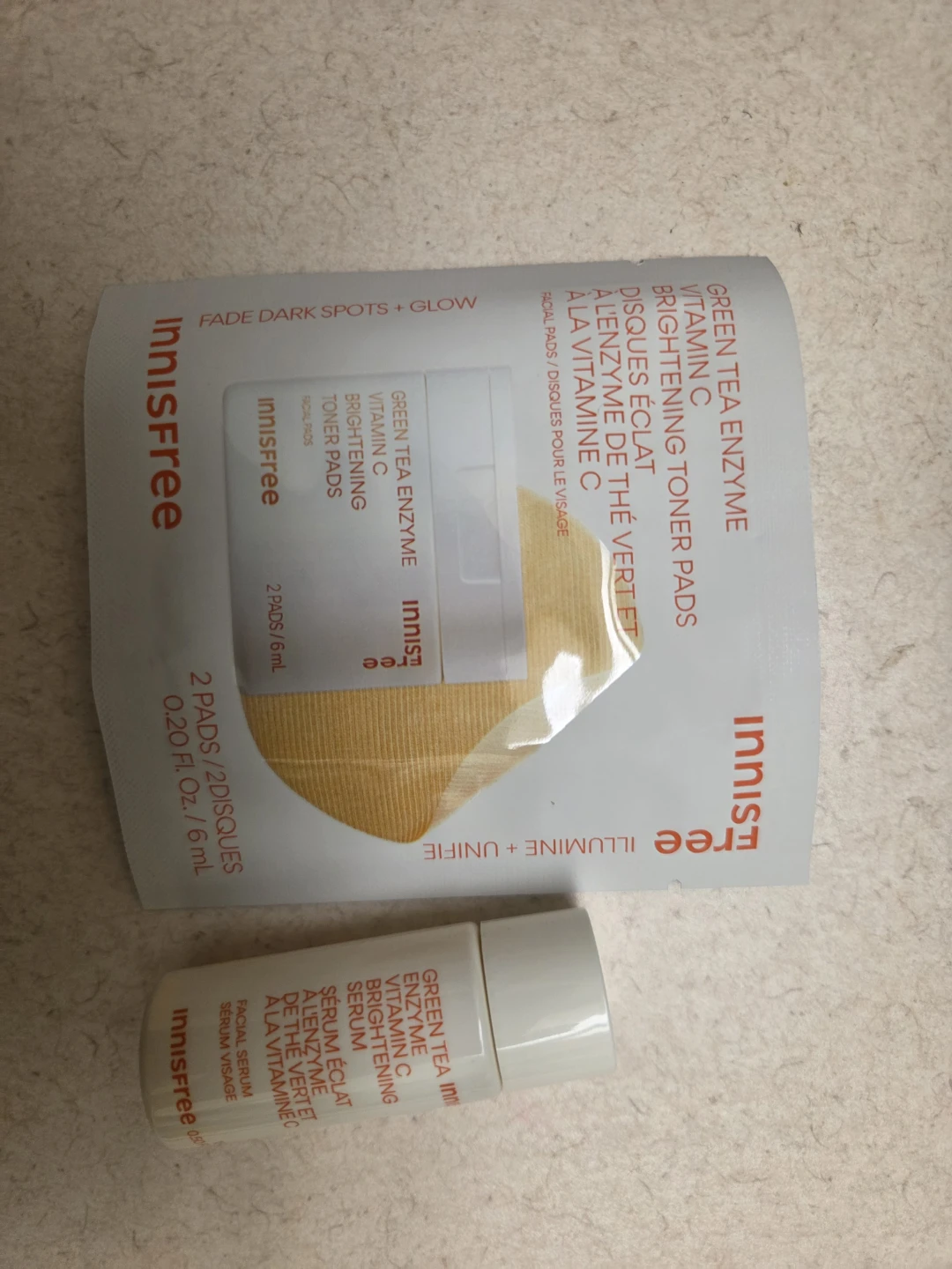 Innisfree Green Tea Enzyme Vitamin C Sample Set