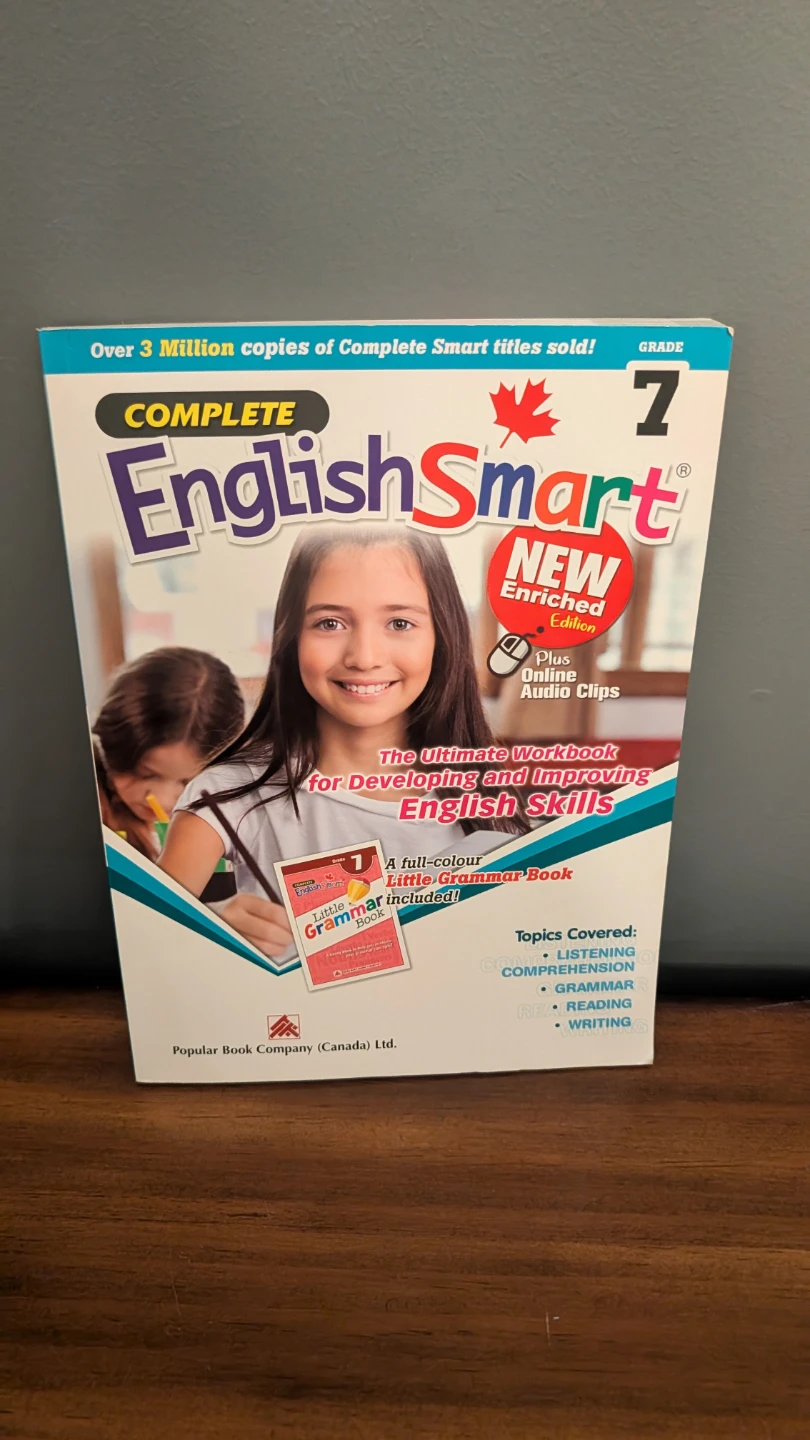 Complete EnglishSmart Grade 7 Workbook