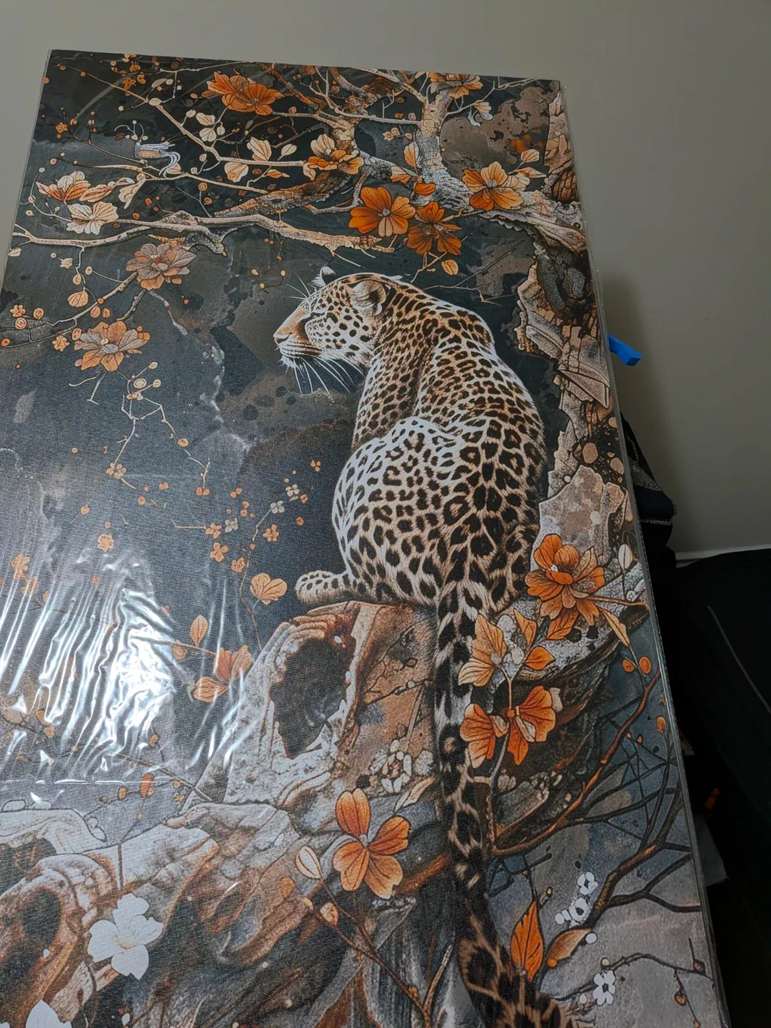 LASMOND Leopard Canvas Wall Art - photo 2