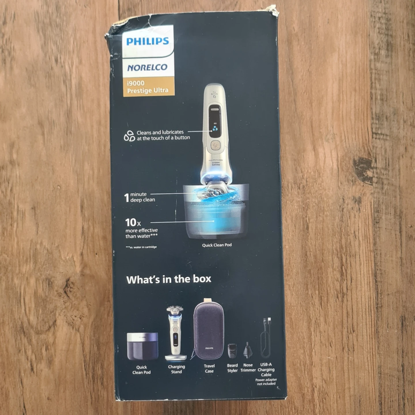 Philips Norelco i9000 Prestige Ultra – Wet & Dry, White Gold - photo 4