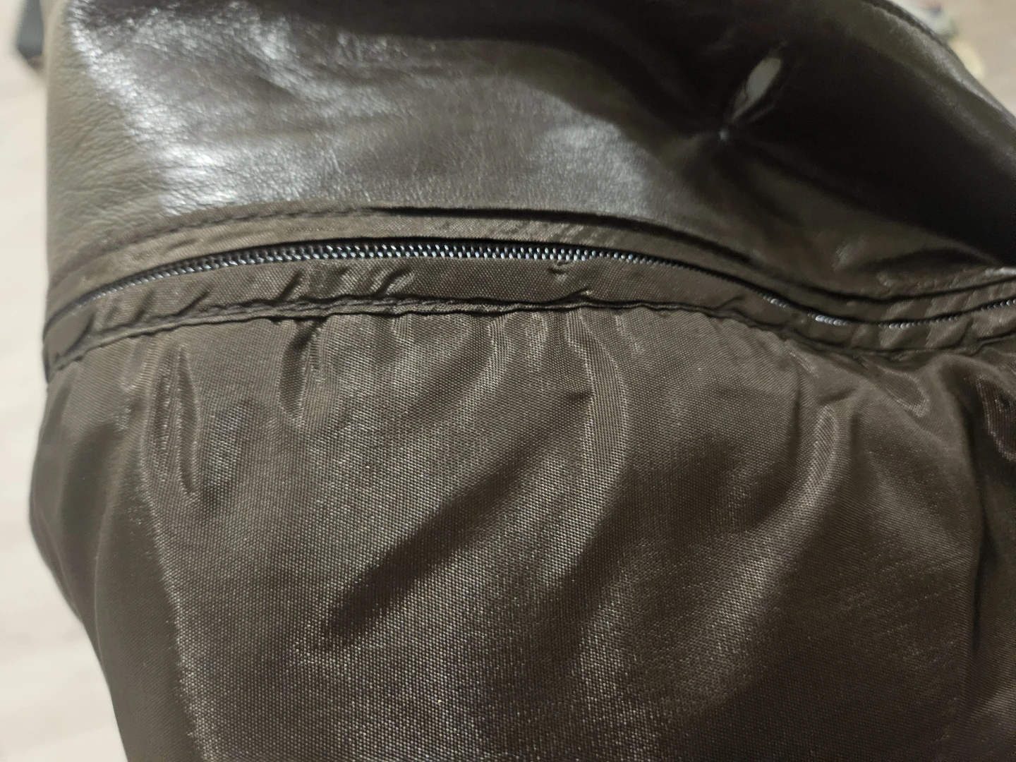 Danier  Brown Leather Jacket - photo 3