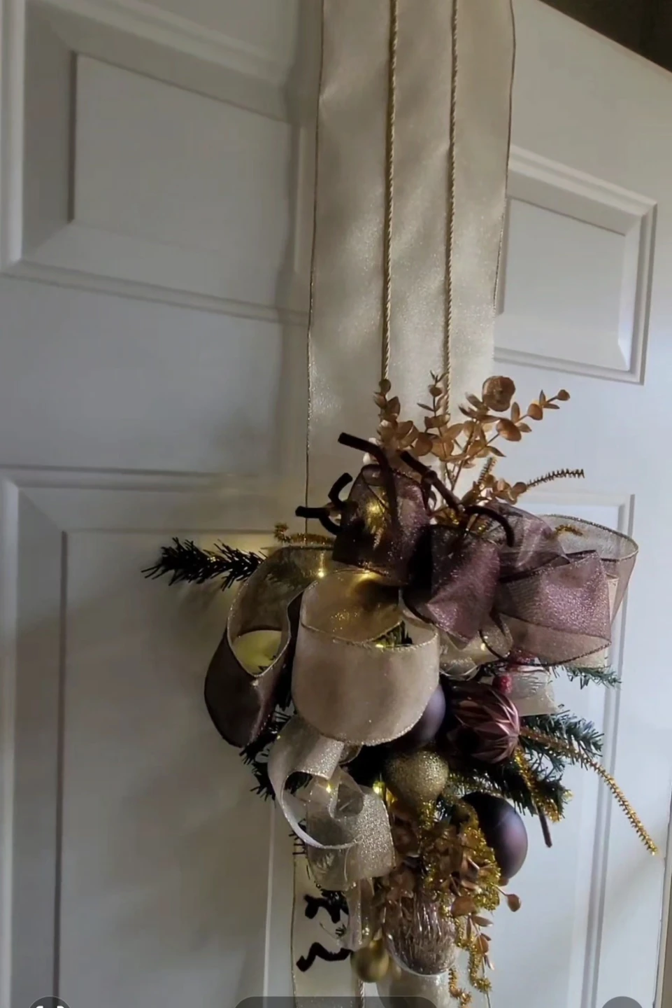 Christmas Door Swag Decoration - photo 4