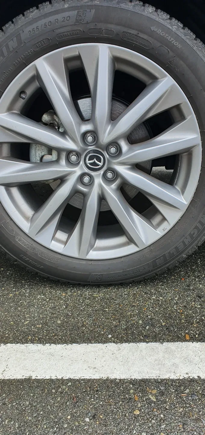 Used Mazda CX-9 Winter Tire  Michelin X-Ice Snow on Wheels