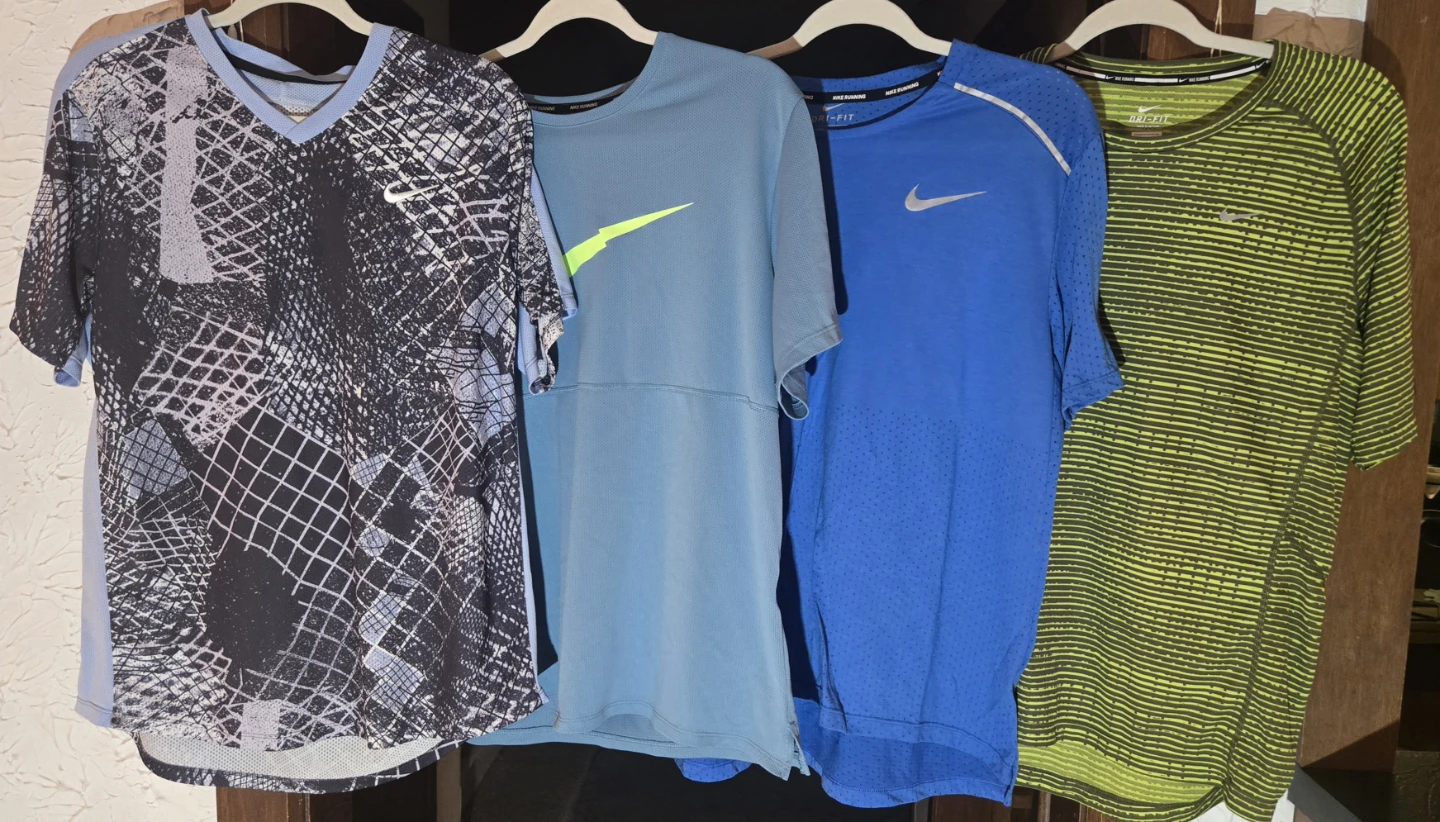 LARGE NIKE Men's DRI-FIT T-Shirts (4). EUC.