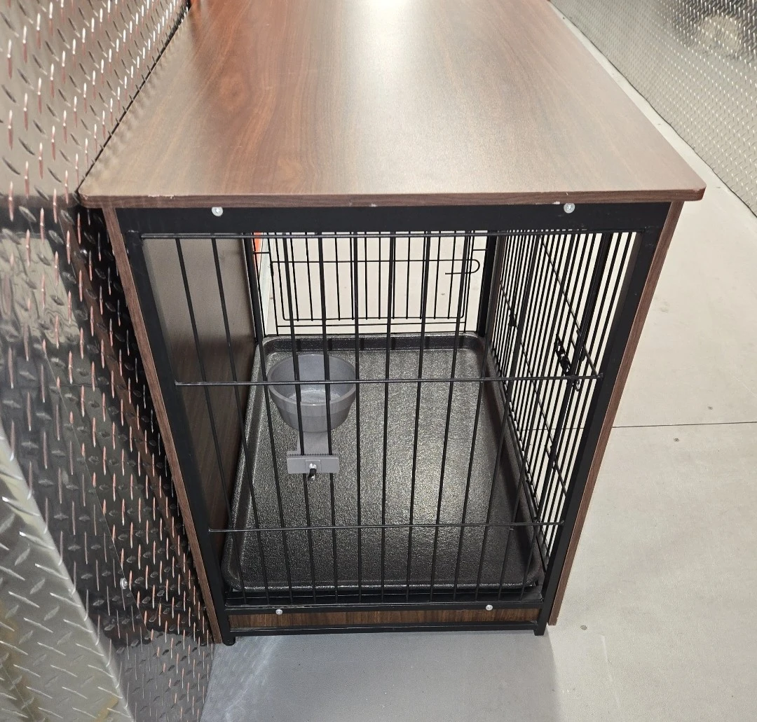 Wooden Pet Crate End Table - photo 3