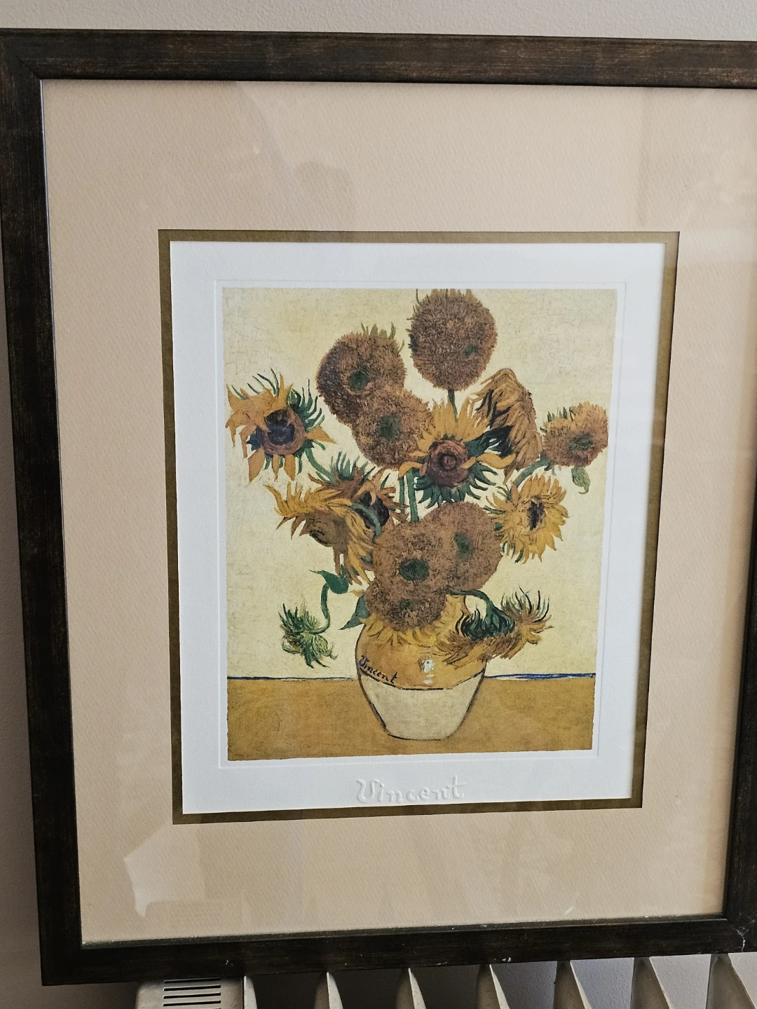 3D Floral Art and Van Gogh Sunflower Print - photo 2