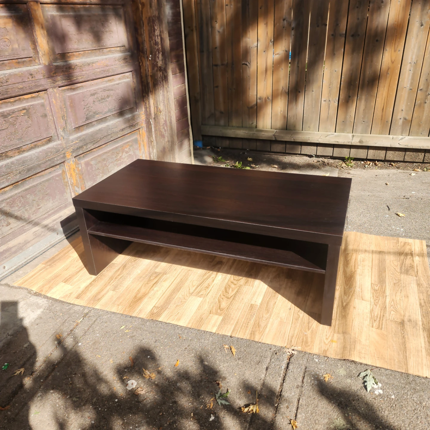 Large IKEA Coffee Table - Dark Brown - photo 2