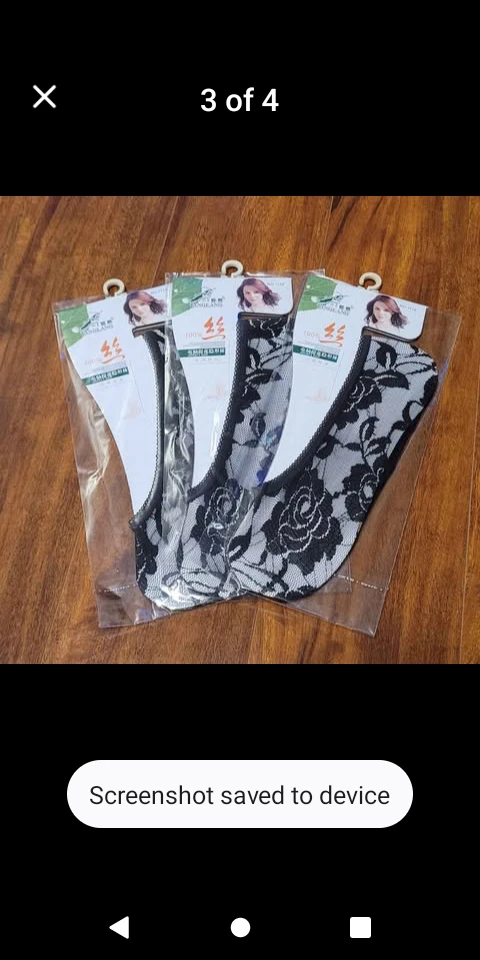 Jinglang Lace No-Show Socks