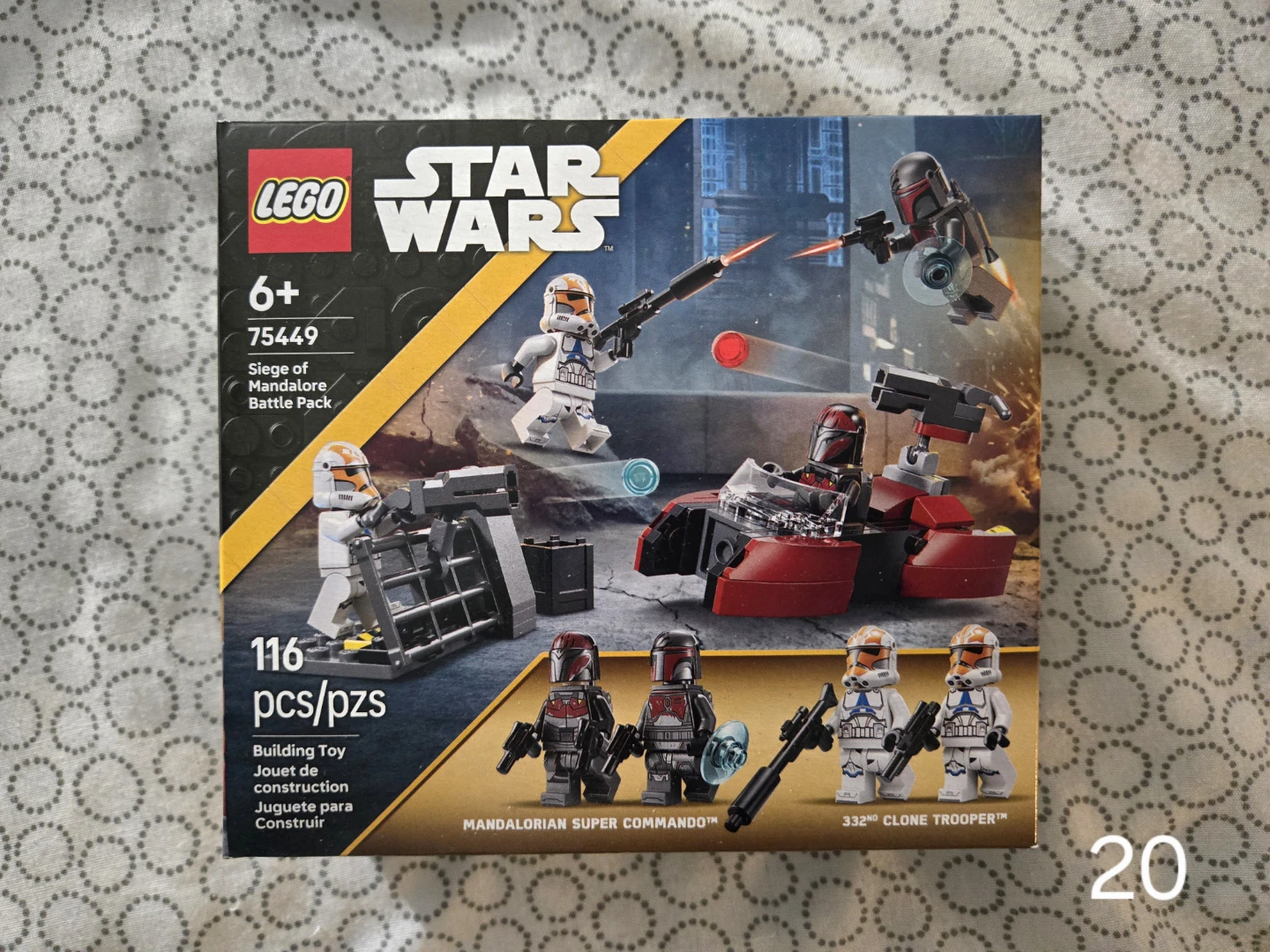 LEGO Star Wars Siege of Mandalore Battle Pack 75449